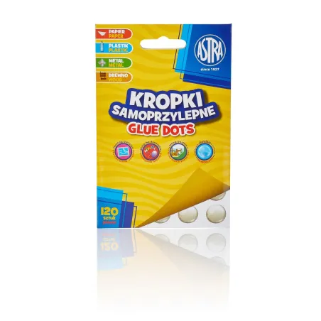 Kropki Samoprzylepne Dwustronne 120Szt. Kropki Samoprzylepne Dwustronne 120Szt.