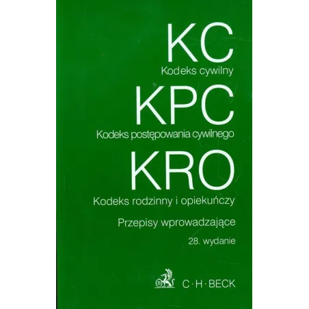 Kodeks Cywilny Kodeks Postępowania Cywilnego Kodeks Rodzinny I Opiekuńczy Przepisy Wprowadzające Kodeks Cywilny Kodeks Postępowania Cywilnego Kodeks Rodzinny I Opiekuńczy Przepisy Wprowadzające