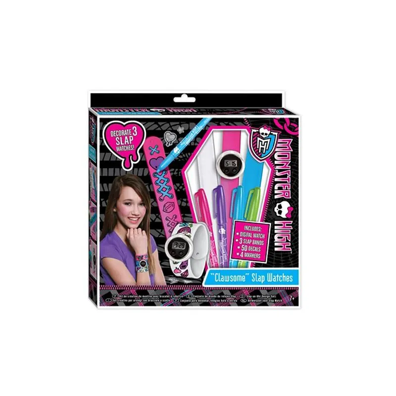 UPIORNY ZEGAREK MONSTER HIGH ZESTAW KREATYWNY 7+ - Tm Toys