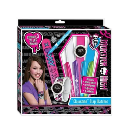 UPIORNY ZEGAREK MONSTER HIGH ZESTAW KREATYWNY 7+ - Tm Toys
