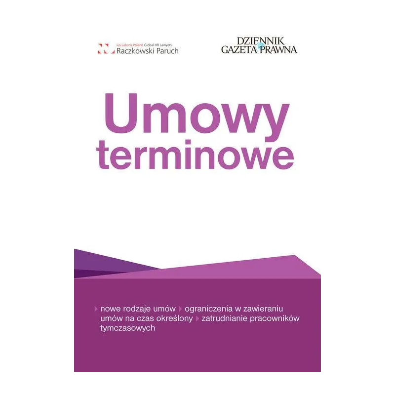 UMOWY TERMINOWE - Infor