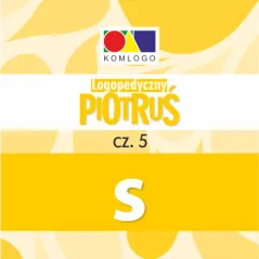 S - KARTY LOGOPEDYCZNY PIOTRUŚ 5 - Komlogo
