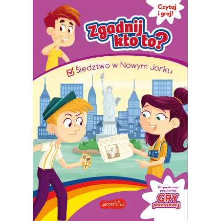 ŚLEDZTWO W NOWYM JORKU. ZGADNIJ KTO TO? - Harperkids
