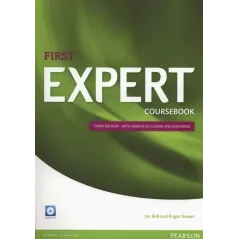 FIRST EXPERT COURSEBOOK + CD - Pearson