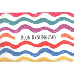 BLOK RYSUNKOWY A4 BIAŁY 20 KARTEK - GDD