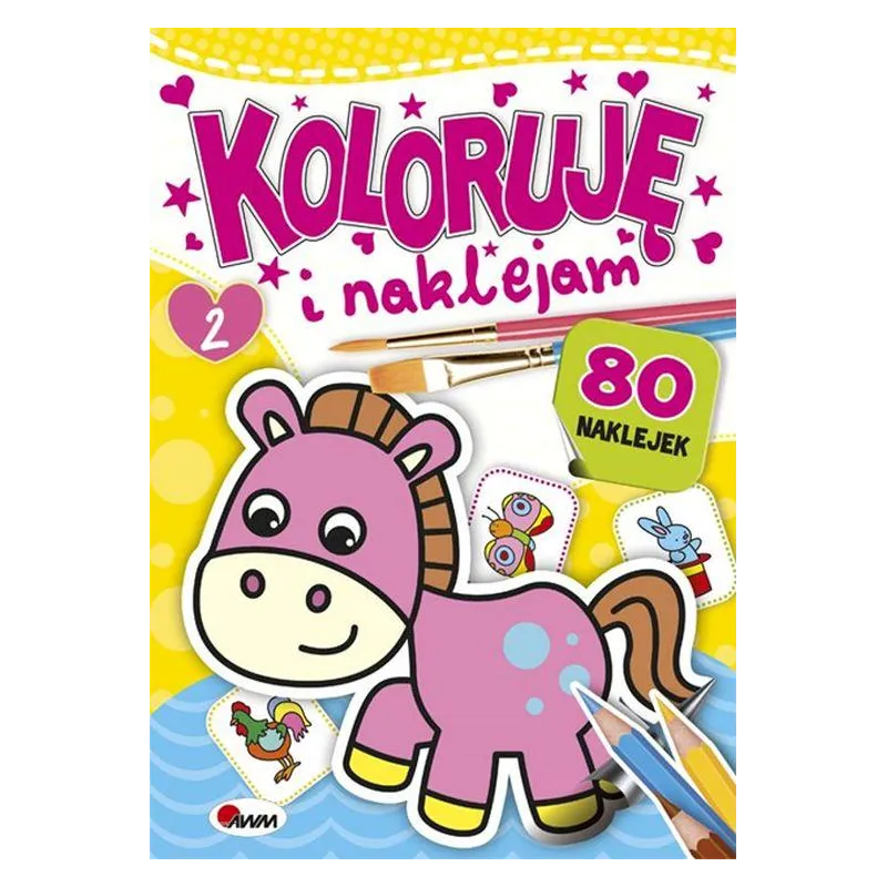 KOLORUJĘ I NAKLEJAM 2 - AWM
