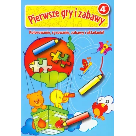 Pierwsze Gry I Zabawy 4. Kolorowanie, Rysowanie, Zabawy I Układanki! Pierwsze Gry I Zabawy 4. Kolorowanie, Rysowanie, Zabawy I Układanki!