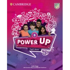 POWER UP LEVEL 5 PUPILS BOOK Caroline Nixon, Michael Tomlinson, Colin Sage - Cambridge University Press