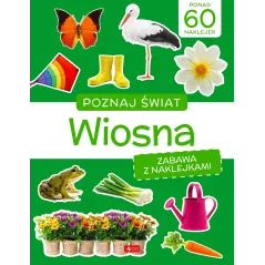 WIOSNA POZNAJ ŚWIAT ZABAWA Z NAKLEJKAMI - Dragon
