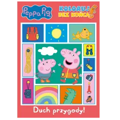ŚWINKA PEPPA. KOLORUJ BEZ KOŃCA! DUCH PRZYGODY! - Media Service Zawada