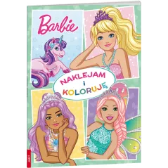BARBIE DREAMTOPIA NAKLEJAM I KOLORUJĘ - Ameet