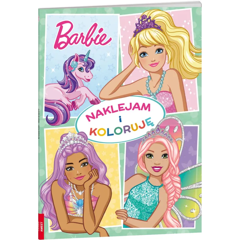 BARBIE DREAMTOPIA NAKLEJAM I KOLORUJĘ - Ameet