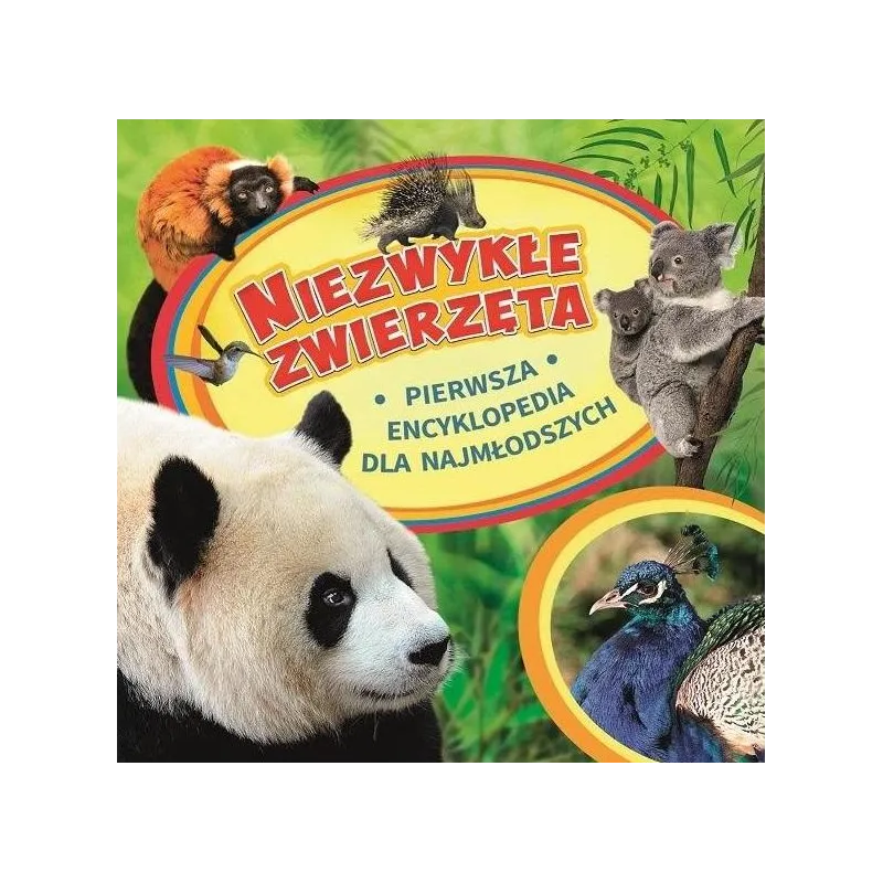 NIEZWYKŁE ZWIERZĘTA. PIERWSZA ENCYKLOPEDIA DLA NAJMŁODSZYCH - Książki dla dzieci