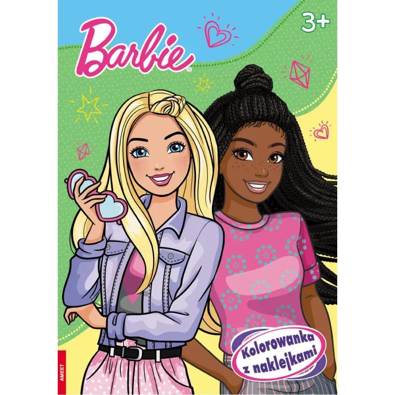 Barbie Dreamhouse adventures Kolorowanka z naklejka NA1203