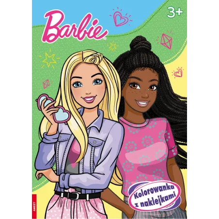 Barbie Dreamhouse adventures Kolorowanka z naklejka NA1203