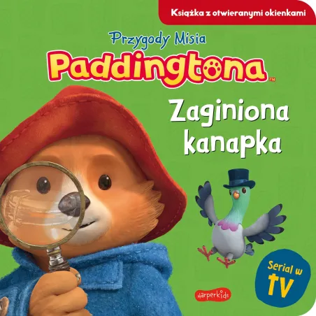 ZAGINIONA KANAPKA. PRZYGODY MISIA PADDINGTONA. KSIĄŻKA Z OTWIERANYMI OKIENKAMI