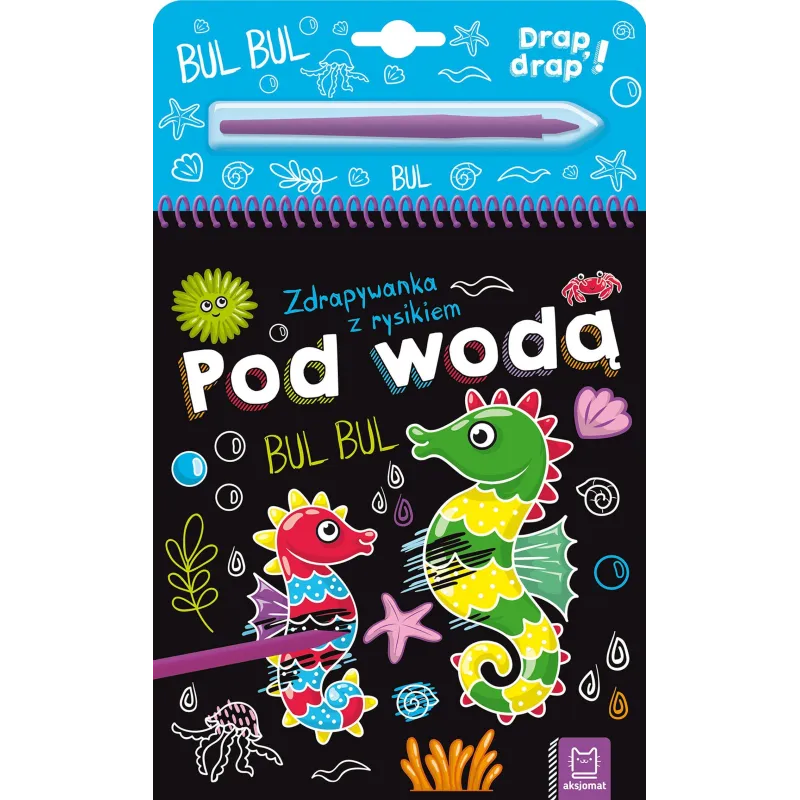 POD WODĄ. ZDRAPYWANKA Z RYSIKIEM
