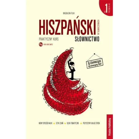 Hiszpański w tłumaczeniach. Słownictwo 1. Poziom A1A2 wyd. 2 Magdalena Filak