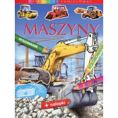 MASZYNY. NAKLEJKOWE ŁAMIGŁÓWKI