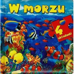 W morzu. 4 układanki całokartonowa Anna Wiśniewska