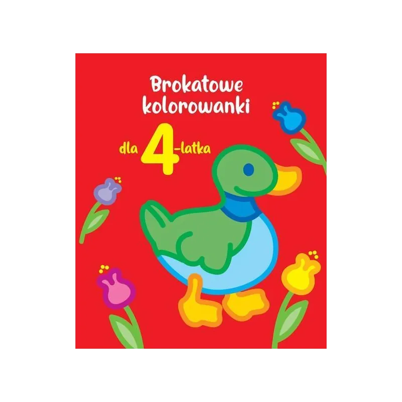 BROKATOWE KOLOROWANKI DLA 4-LATKA