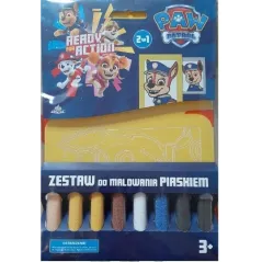 PSI PATROL. ZESTAW DO MALOWANIA PIASKIEM 3+