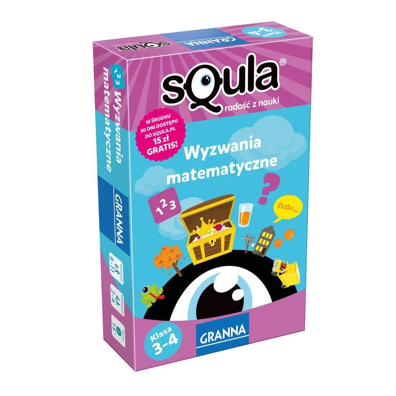 WYZWANIA MATEMATYCZNE GRA 8+