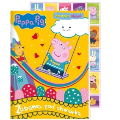 ŚWINKA PEPPA. ZABAWA POD CHMURKĄ