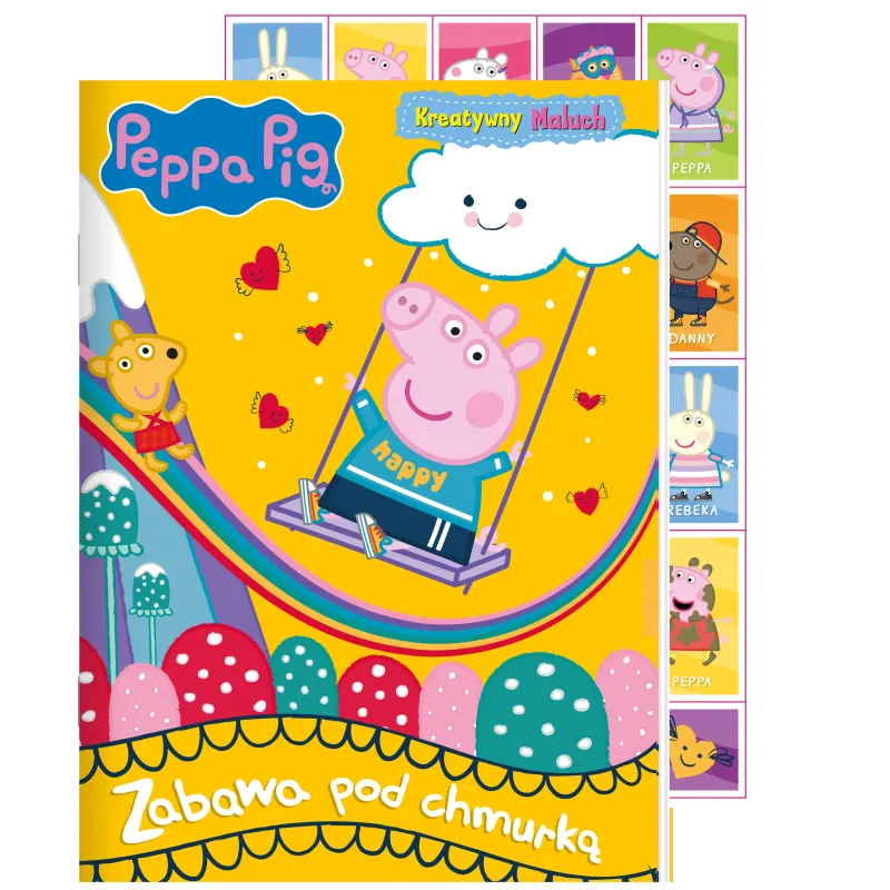 ŚWINKA PEPPA. ZABAWA POD CHMURKĄ