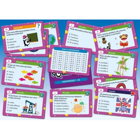 Squla Quiz Klasa 4-6 Gra Edukacyjna 9+