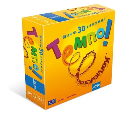 Tempo Masz 30 Sekund! Gra Planszowa 8+