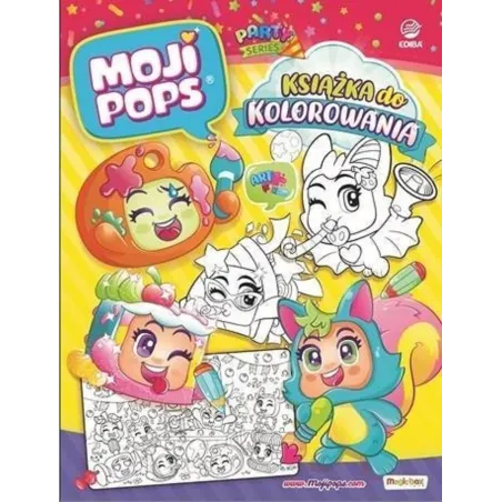 MOJI POPS. KSIĄŻKA DO KOLOROWANIA + PREZENTY