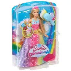 LALKA BARBIE DREAMTOPIA MAGICZNE WŁOSY 3+