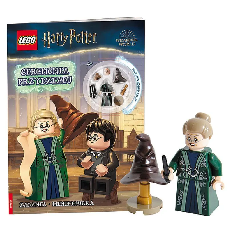 LEGO HARRY POTTER CEREMONIA PRZYDZIAŁU + FIGURKA 6+