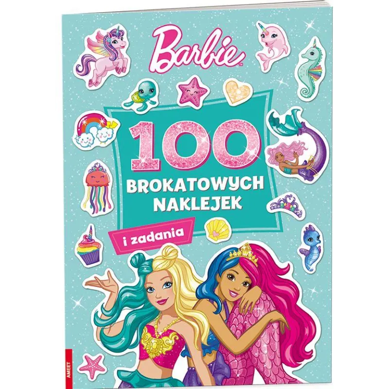 BARBIE DREAMTOPIA. 100 BROKATOWYCH NAKLEJEK I ZADANIA