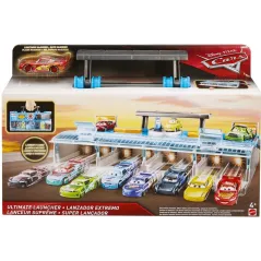 MEGA WYRZUTNIA SAMOCHODÓW AUTA MATTEL 4+