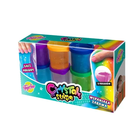 MASA PLASTYCZNA SLIME ZESTAW 8 SZTUK 5+