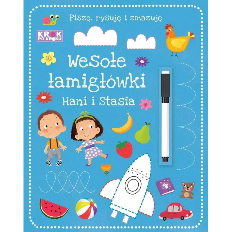 WESOŁE ŁAMIGŁÓWKI HANI I STASIA. PISZĘ, RYSUJĘ I ZMAZUJĘ II GATUNEK