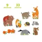 Zwierzątka W Lesie Puzzle Progresywne Czuczu 2+ Zwierzątka W Lesie Puzzle Progresywne Czuczu 2+