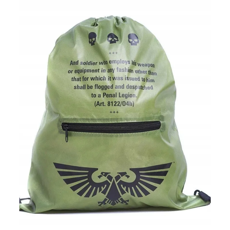 DUŻY WOREK GIMNASTYCZNY WARHAMMER GYMBAG