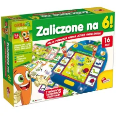 ZALICZONE NA 6! MOJA PIERWSZA NAUKA JEZYKA ANGIELSKIEGO ZABAWKA EDUKACYJNA 3-6 LAT