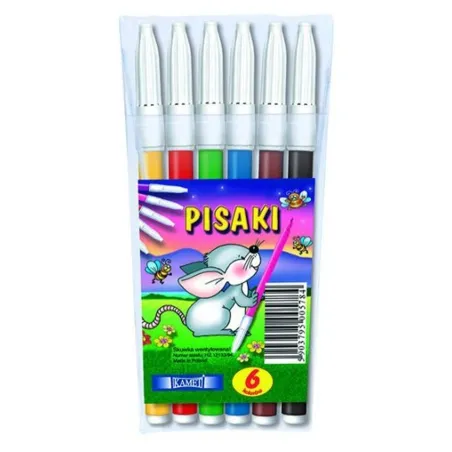 PISAKI 6 KOLORÓW KAMET