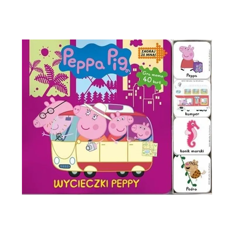 ŚWINKA PEPPA. WYCIECZKI PEPPY. GRA MEMO