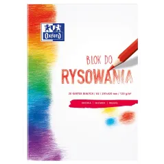 BLOK RYSUNKOWY BIAŁY 20 KARTEK A3 HAMELIN