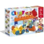 Stacja Benzynowa Clemmy Plus Klocki Gumowe 15 Sztuk 18M+