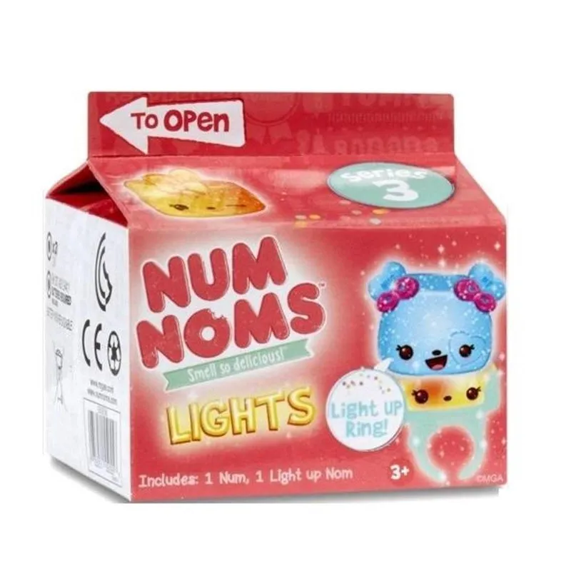 NUM NOMS MIGOCZĄCE PIERŚCIONKI PUDEŁECZKO NIESPODZIANKA 3+