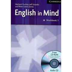 ENGLISH IN MIND 5 WORKBOOK + CD Herbert Puchta, Jeff Stranks, Peter Lewis-Jones - Cambridge University Press