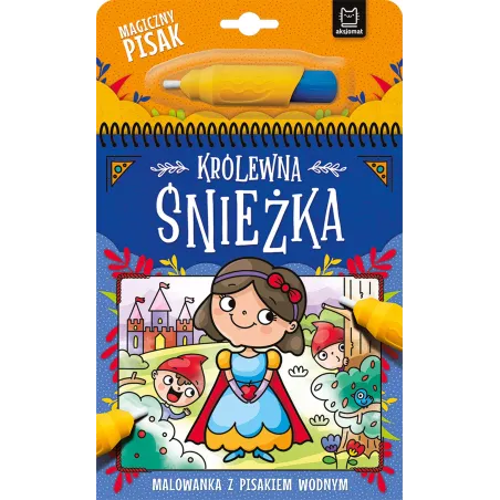 Królewna Śnieżka. Malowanka Z Pisakiem Wodnym Królewna Śnieżka. Malowanka Z Pisakiem Wodnym
