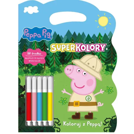 Świnka Peppa. Koloruj Z Peppą! Superkolory Świnka Peppa. Koloruj Z Peppą! Superkolory