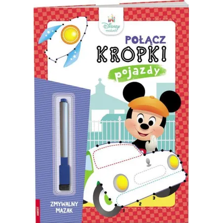 DISNEY MALUCH POŁĄCZ KROPKI POJAZDY